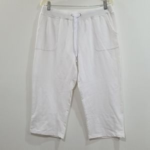 Prestige edge women's white capris